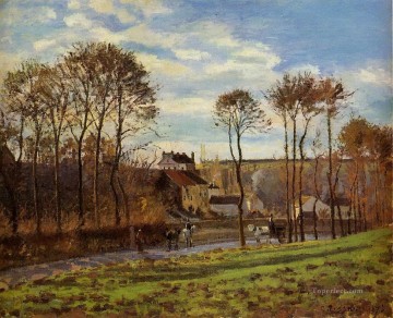 pontoise les mathurins 1873 Camille Pissarro Pinturas al óleo